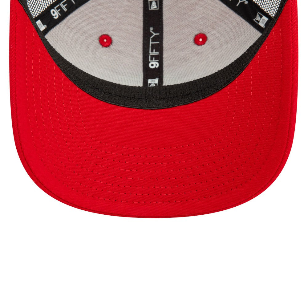 AC Milan New Era Heritage Gold Original Fit 9FIFTY Stretch-Snap Hat Red - New Era
