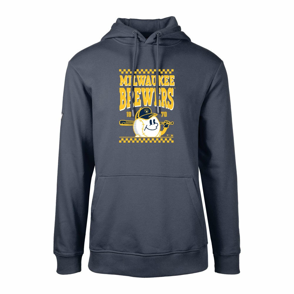 Milwaukee Brewers Levelwear  Podium Inaugural Pullover Hoodie | MLB On Sale