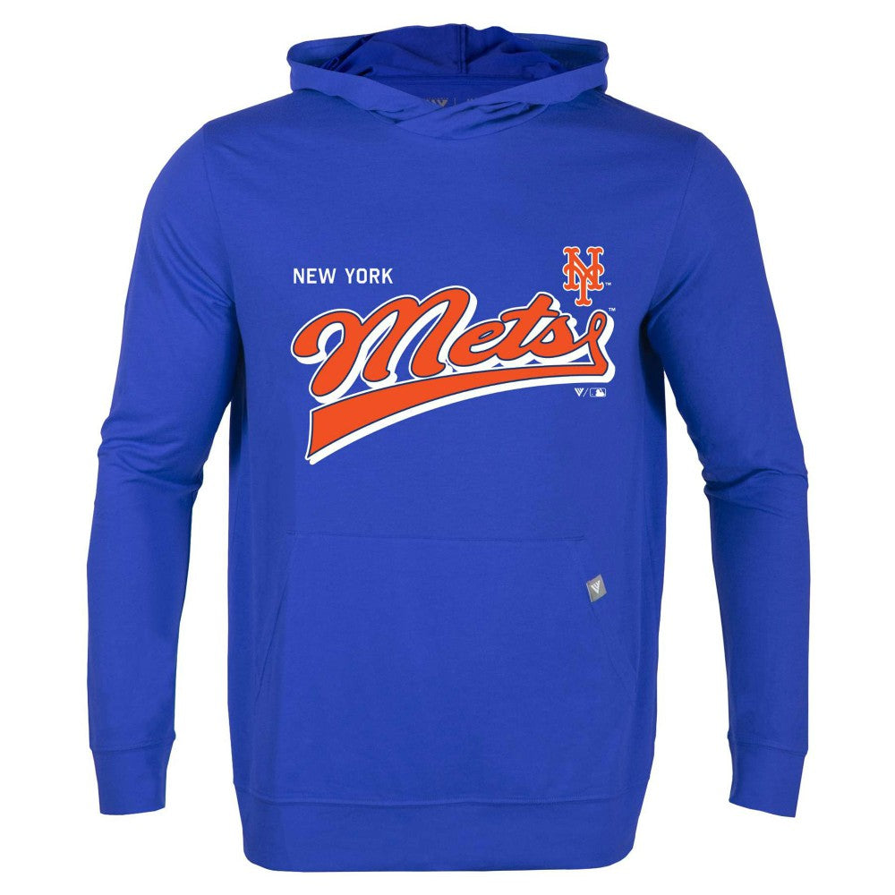 New York Mets Levelwear  Relay 2.0 Retro Pullover Hoodie | MLB Shop