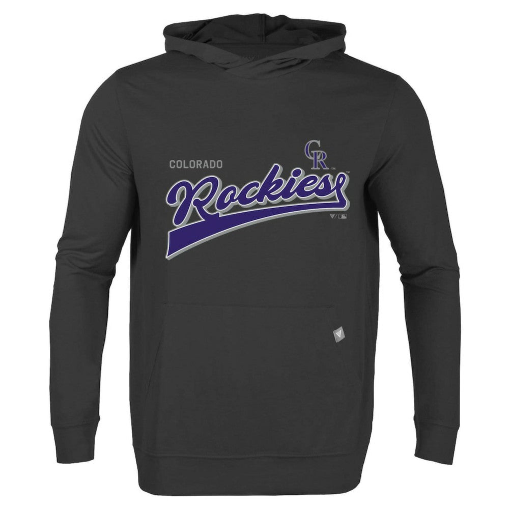 Colorado Rockies Levelwear  Relay 2.0 Retro Pullover Hoodie | MLB New