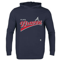 Atlanta Braves Levelwear  Relay 2.0 Retro Pullover Hoodie | MLB Discount