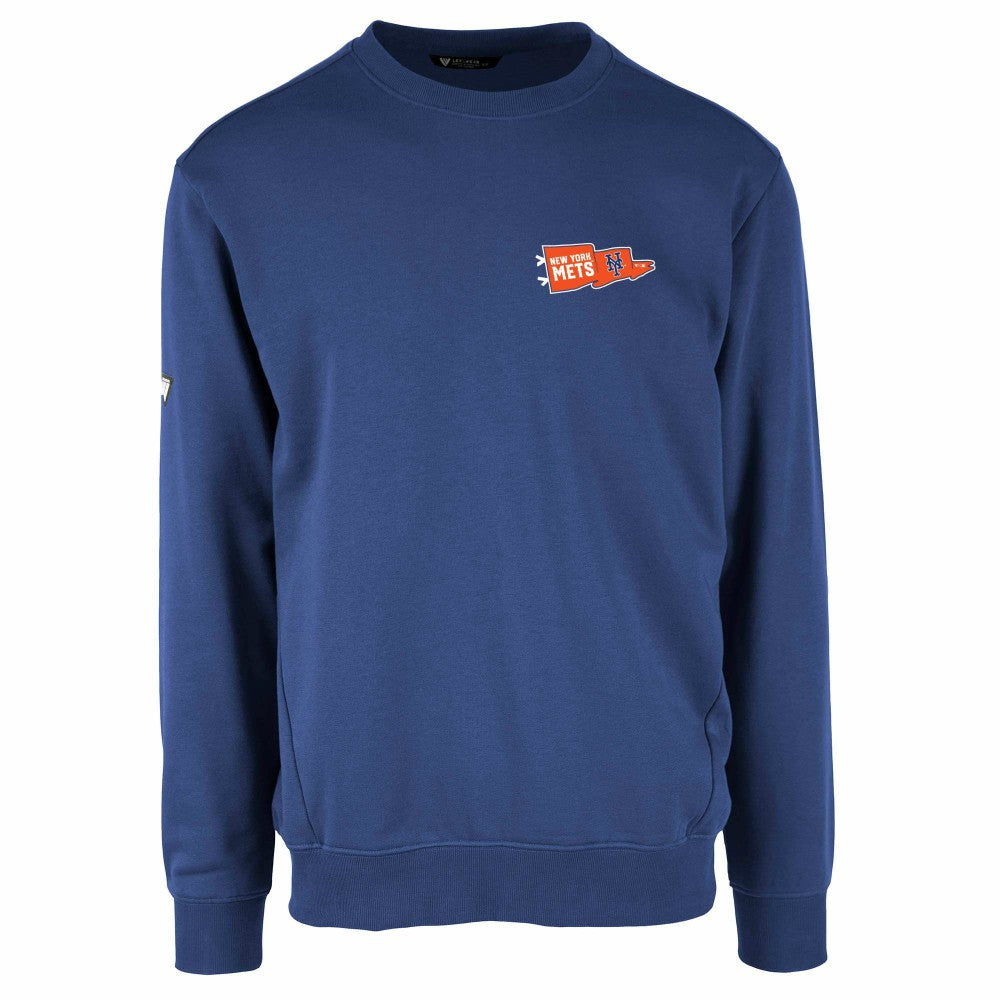 New York Mets Levelwear  Zane Rafters Pullover Sweatshirt | MLB Sale