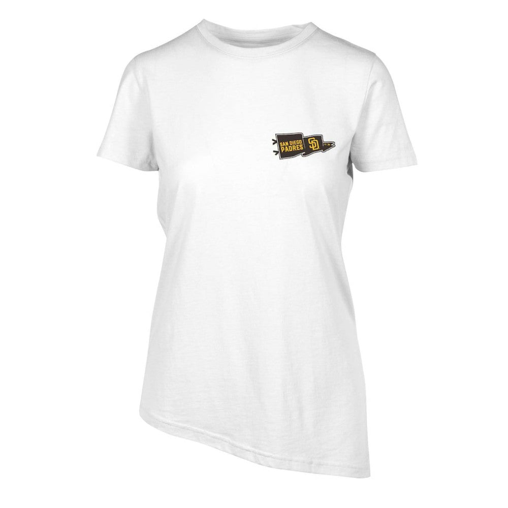 San Diego Padres Levelwear Women's  Birch Rafters T-Shirt | MLB Shop