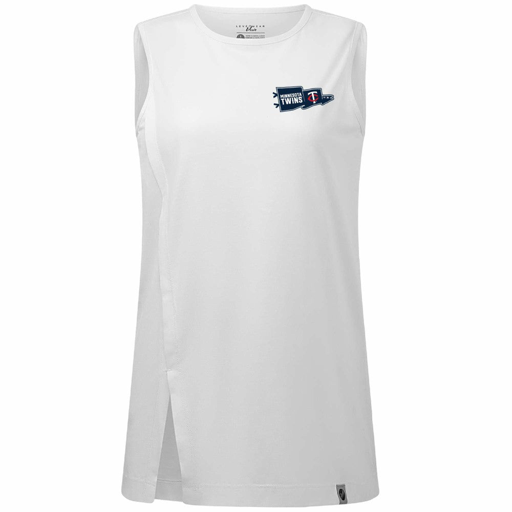 Minnesota Twins Levelwear Women's  Influx Rafters Tank Top | MLB New