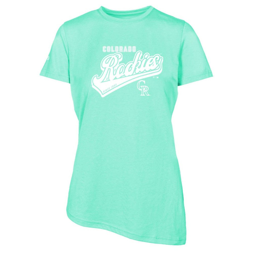 Colorado Rockies Levelwear Women's  Birch Sweep T-Shirt | MLB Online