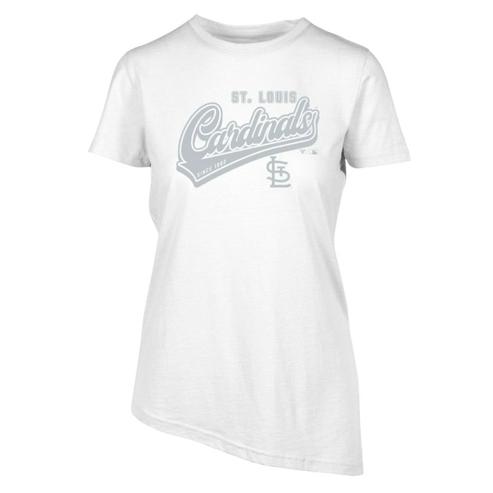 St. Louis Cardinals Levelwear Women's  Birch Sweep T-Shirt | MLB Discount