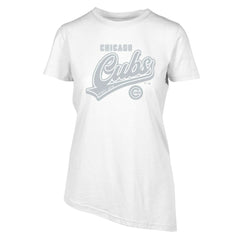 Chicago Cubs Levelwear Women's  Birch Sweep T-Shirt | MLB Online