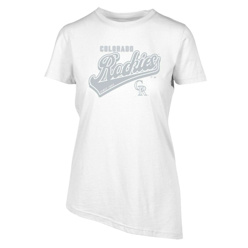 Colorado Rockies Levelwear Women's  Birch Sweep T-Shirt | MLB Discount