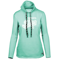 Minnesota Twins Levelwear Women's  Loop Sweep Pullover Sweatshirt | MLB On Sale