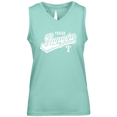 Texas Rangers Levelwear Women's  Paisley Sweep V-Neck Tank Top | MLB New