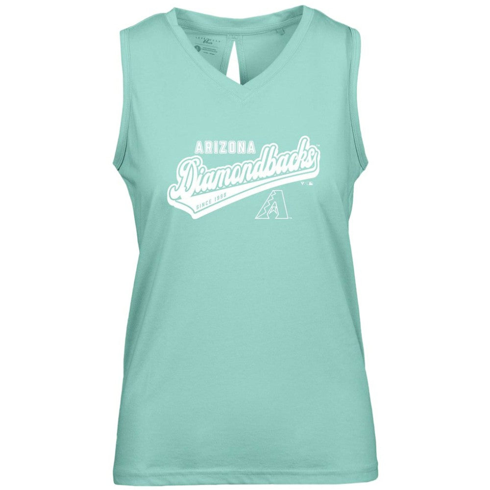 Arizona Diamondbacks Levelwear Women's  Paisley Sweep V-Neck Tank Top | MLB Online