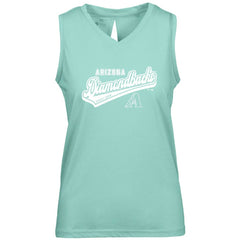 Arizona Diamondbacks Levelwear Women's  Paisley Sweep V-Neck Tank Top | MLB Online