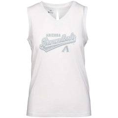 Arizona Diamondbacks Levelwear Women's  Paisley Sweep V-Neck Tank Top | MLB Discount