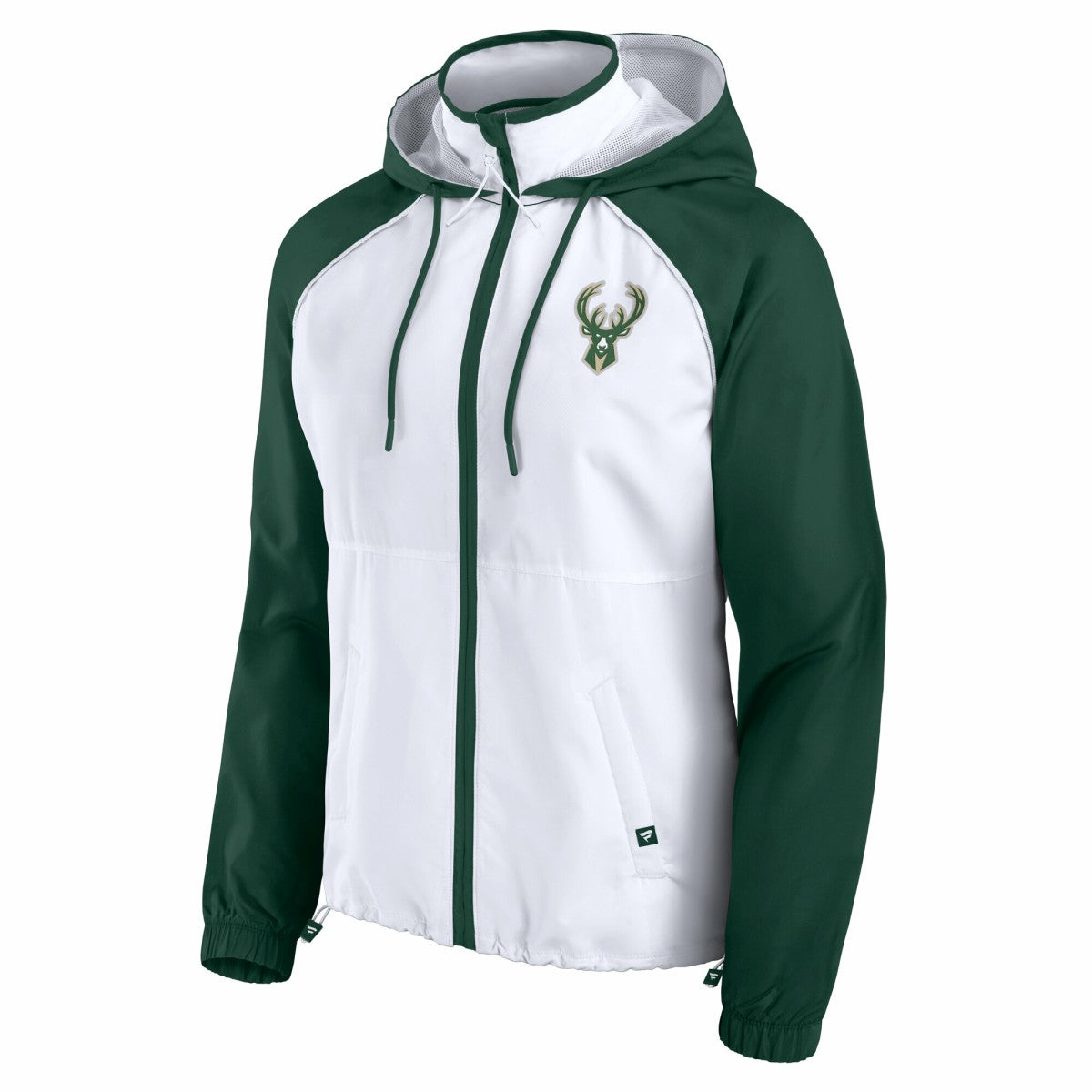Milwaukee Bucks Women's Anorak Raglan Full-Zip Hoodie Jacket Online