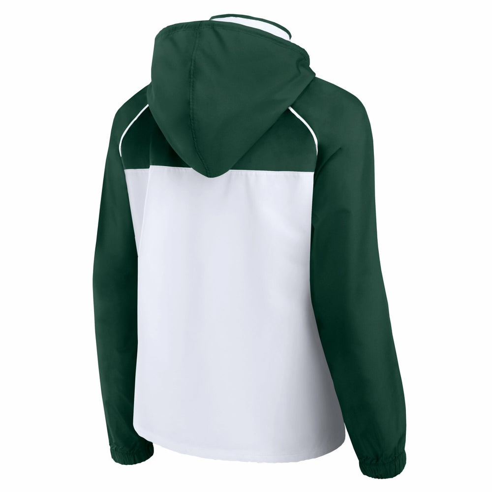 Milwaukee Bucks Women's Anorak Raglan Full-Zip Hoodie Jacket Online