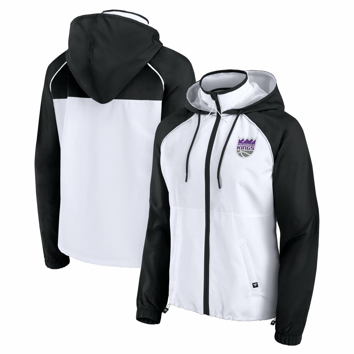 Sacramento Kings Women's Anorak Raglan Full-Zip Hoodie Jacket On Sale