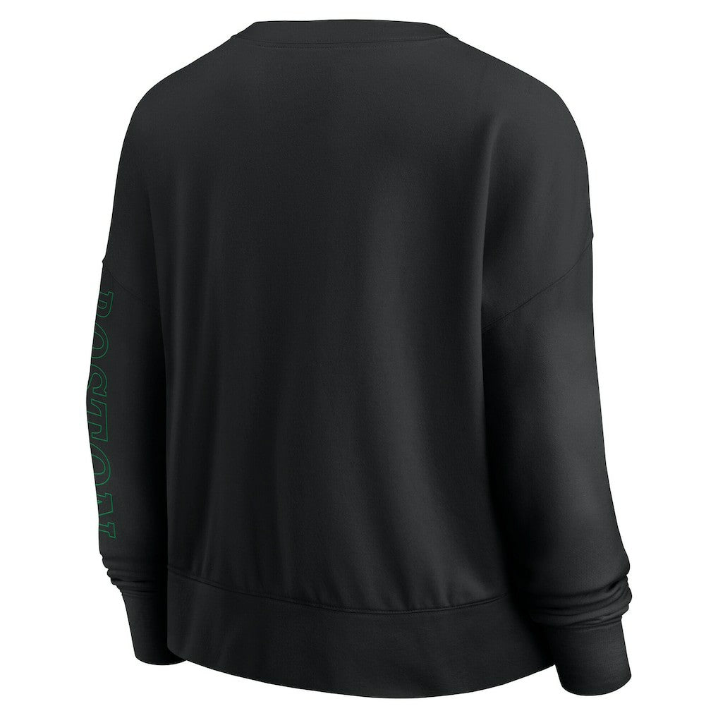 Boston Celtics Women's Oversized Game Day Pullover Sweatshirt Outlet