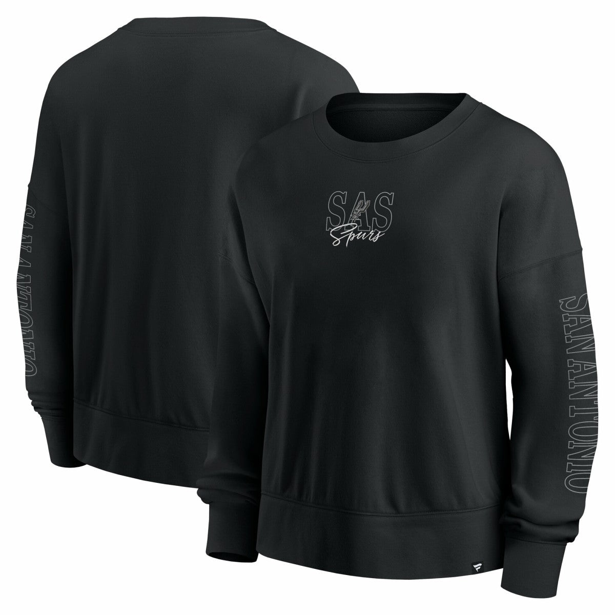 San Antonio Spurs Women's Oversized Game Day Pullover Sweatshirt On Sale