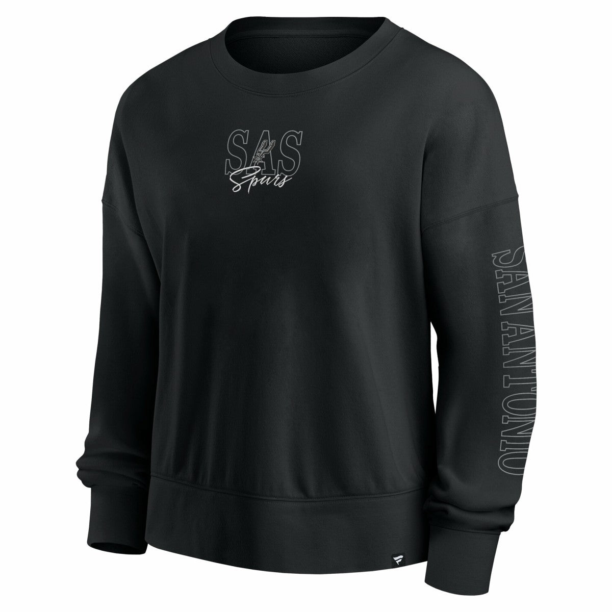 San Antonio Spurs Women's Oversized Game Day Pullover Sweatshirt On Sale