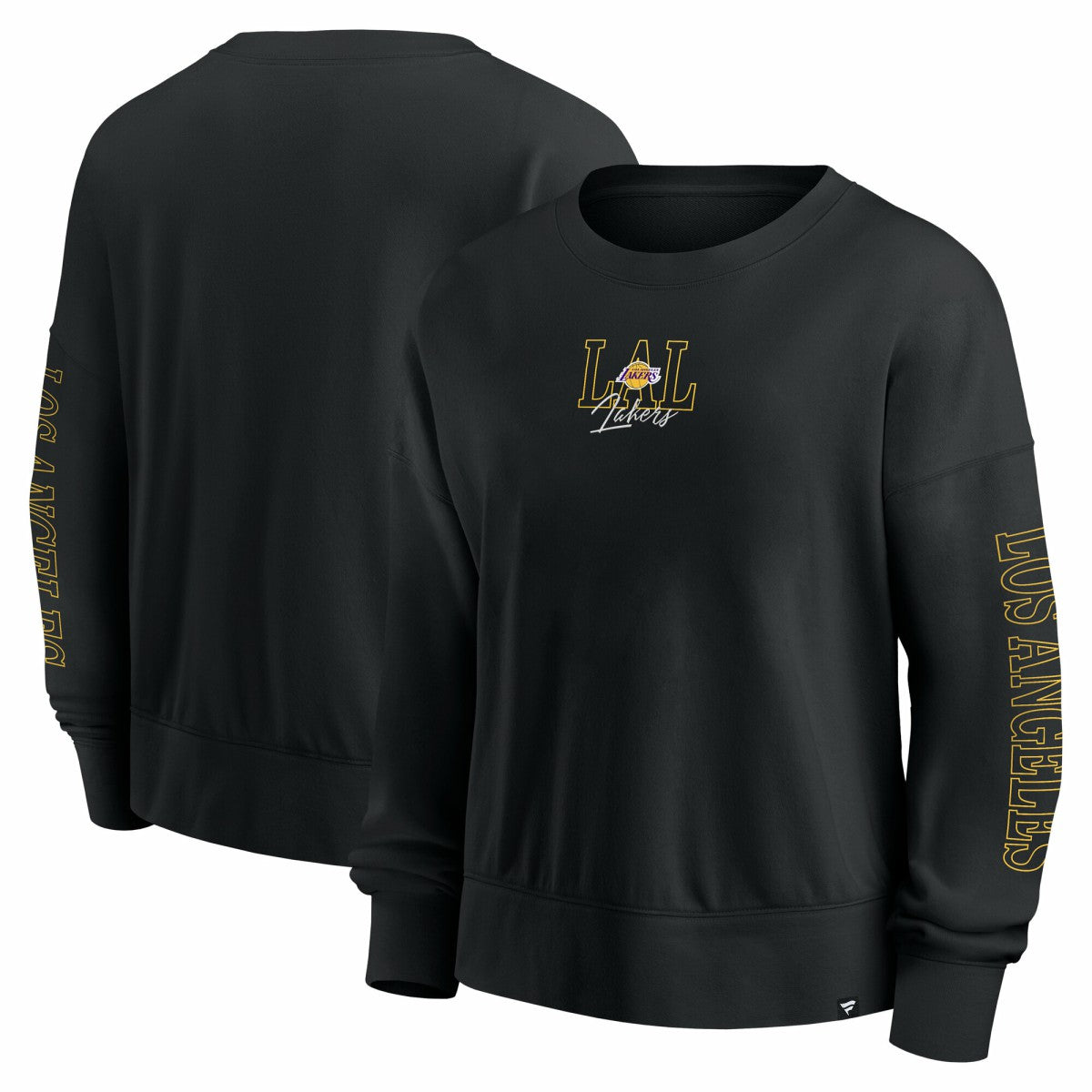 Los Angeles Lakers Women's Oversized Game Day Pullover Sweatshirt New