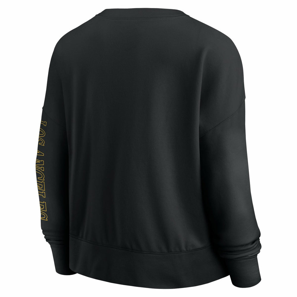 Los Angeles Lakers Women's Oversized Game Day Pullover Sweatshirt New