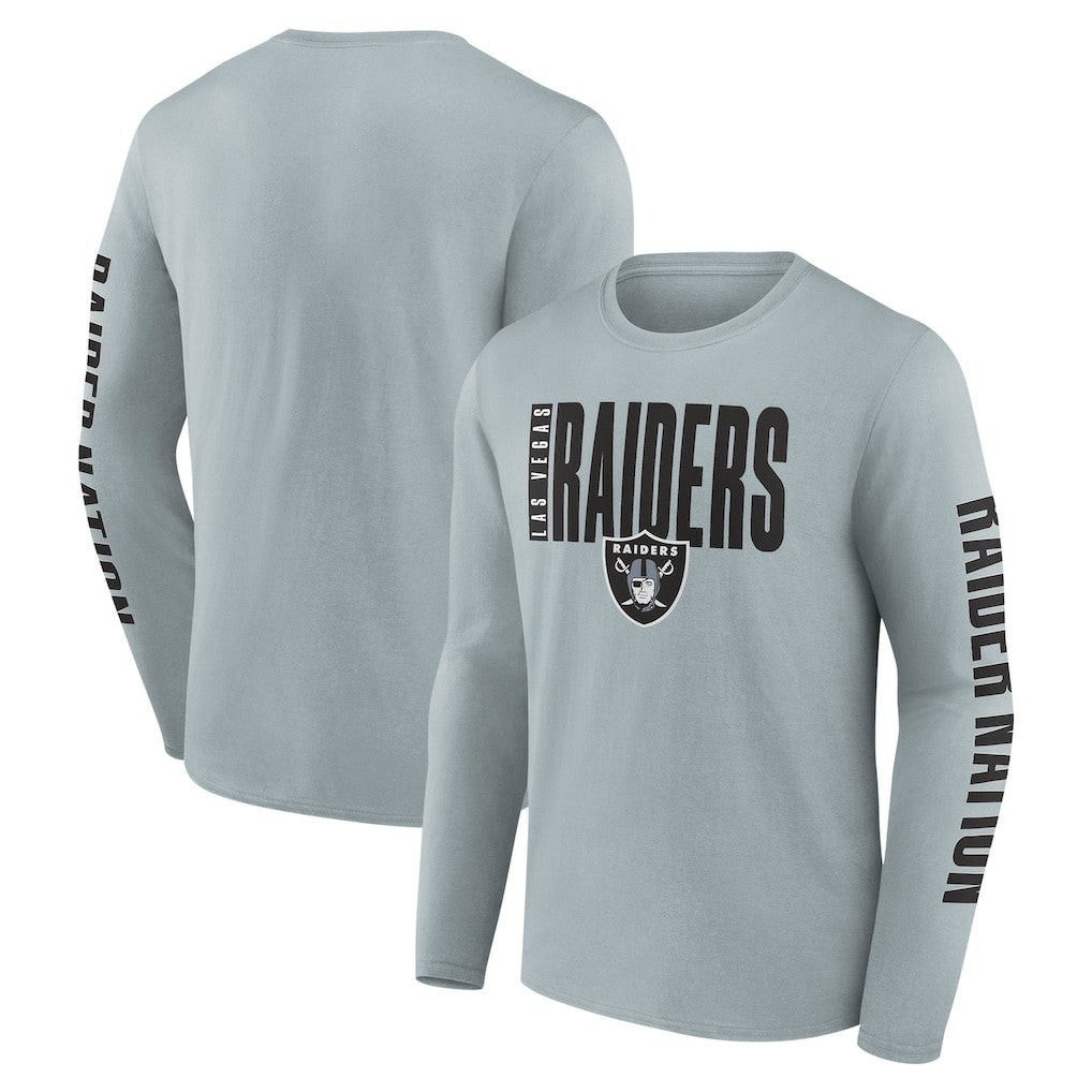 Las Vegas Raiders Fanatics Vision Long Sleeve T-Shirt