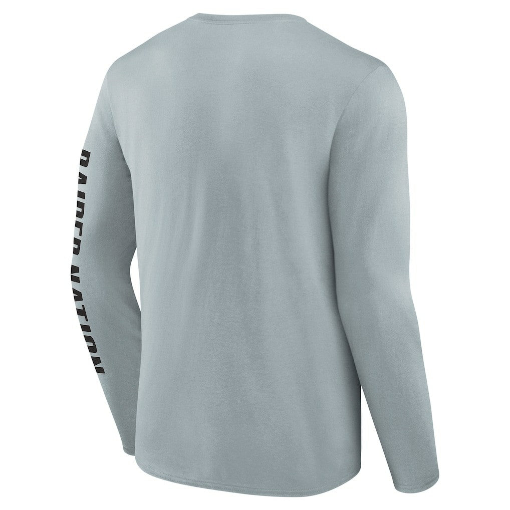 Las Vegas Raiders Fanatics Vision Long Sleeve T-Shirt