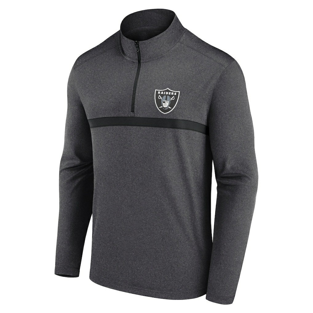 Las Vegas Raiders Fanatics Head-to-Head Quarter-Zip Pullover