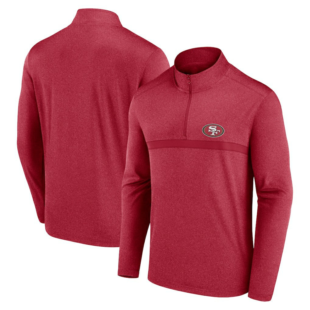 San Francisco 49ers Fanatics Head-to-Head Quarter-Zip Pullover