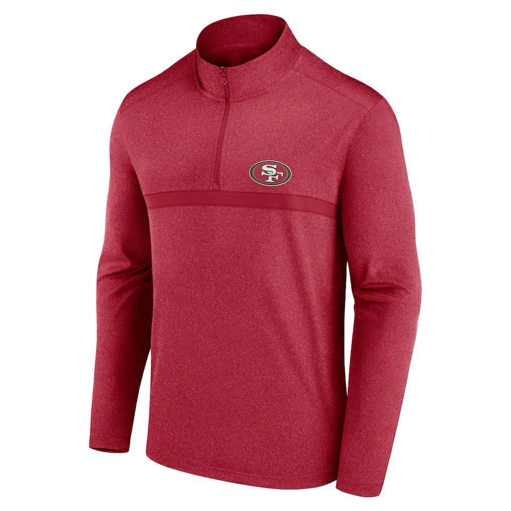 San Francisco 49ers Fanatics Head-to-Head Quarter-Zip Pullover