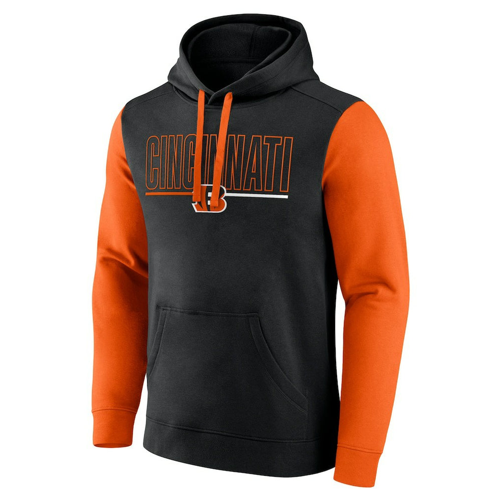 Cincinnati Bengals Fanatics Outline Pullover Hoodie