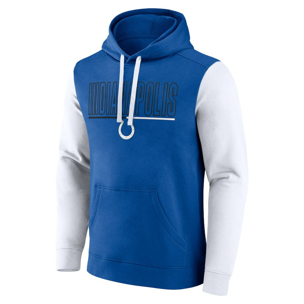 Indianapolis Colts Fanatics Outline Pullover Hoodie