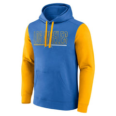 Los Angeles Chargers Fanatics Outline Pullover Hoodie