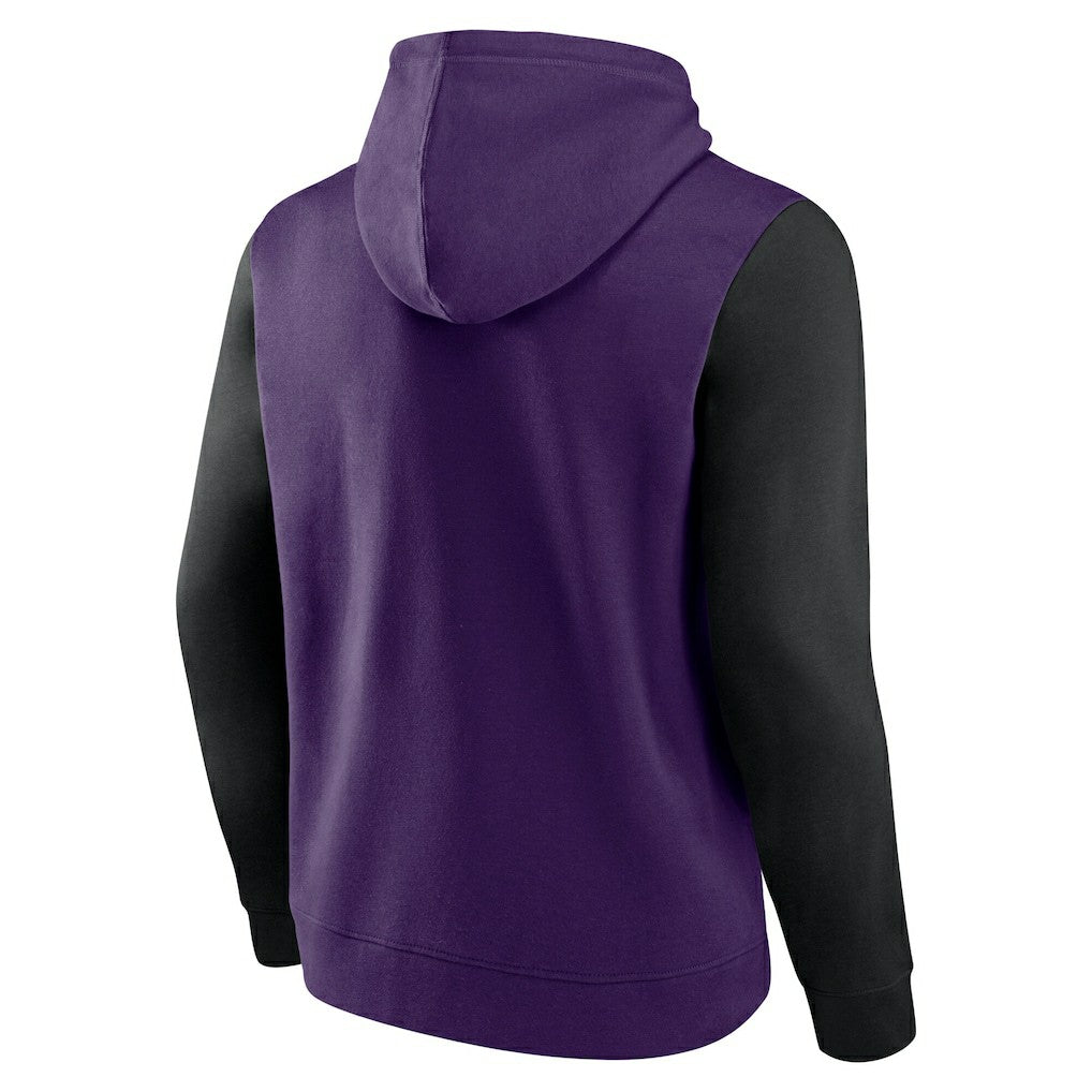 Phoenix Suns Logo Athletic Outline Colorblock Pullover Hoodie sale On Sale