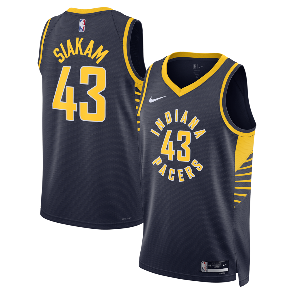 Pascal Siakam Indiana Pacers Unisex Swingman Jersey - Icon Edition - Navy