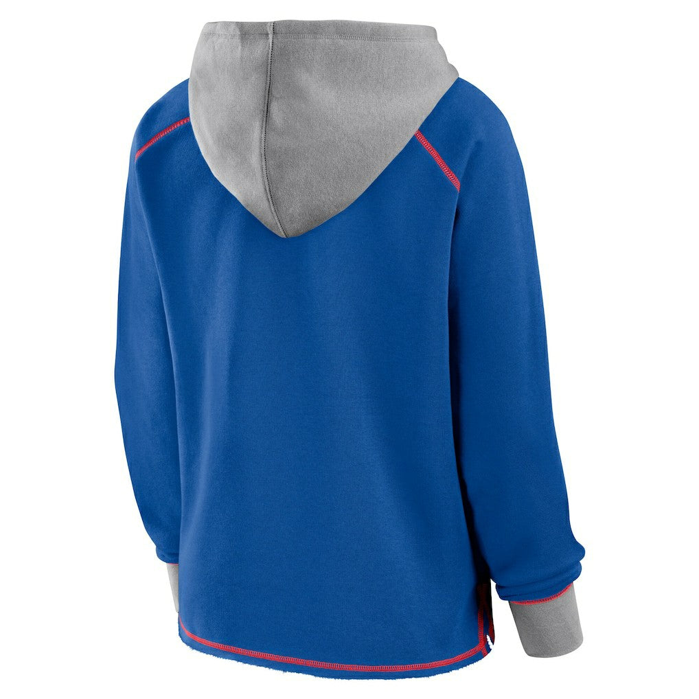 Philadelphia 76ers Logo Athletic Women's Boom Pullover Hoodie Online