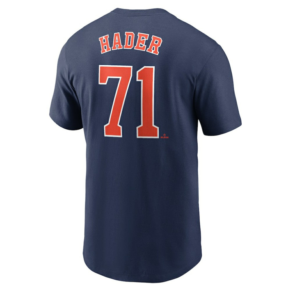 Josh Hader Houston Astros Nike Fuse Name & Number T-Shirt | MLB Sale