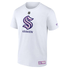 Seattle Kraken Fanatics 2024 Hockey Fights Cancer T-Shirt Discount