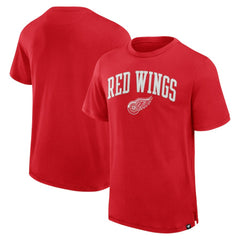 Detroit Red Wings Fanatics Elevated Pima T-Shirt Outlet