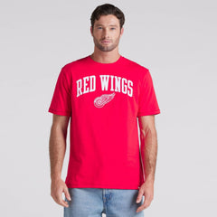 Detroit Red Wings Fanatics Elevated Pima T-Shirt Outlet