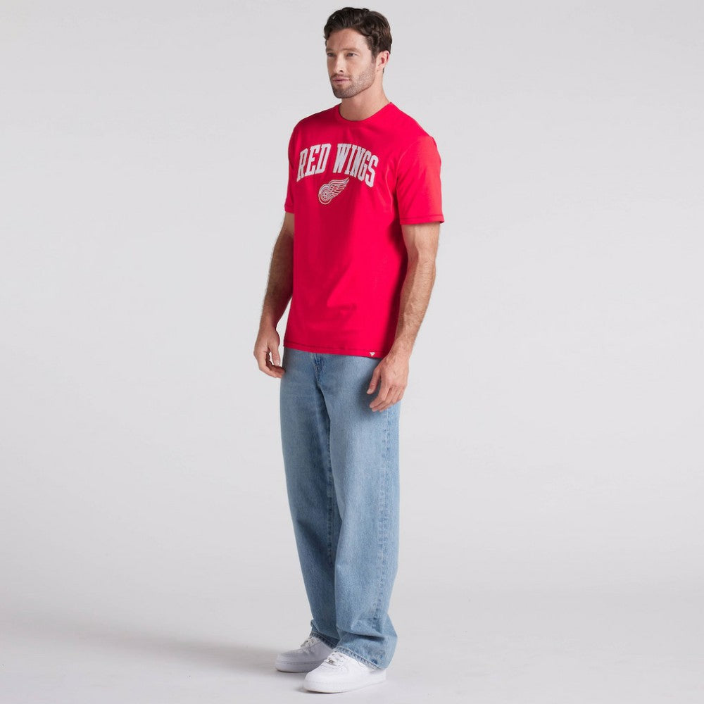 Detroit Red Wings Fanatics Elevated Pima T-Shirt Outlet