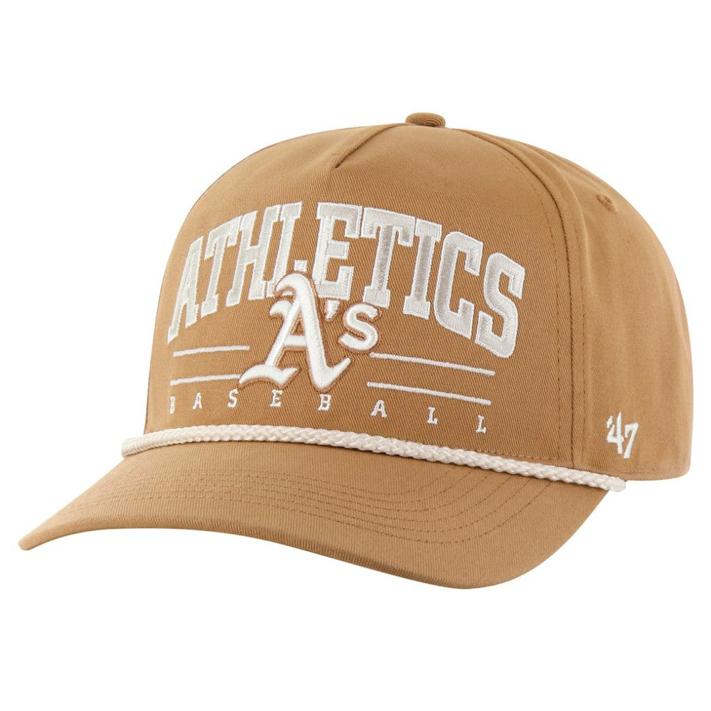 Athletics '47 Neutral Roscoe Rope Hitch Adjustable Hat | MLB US