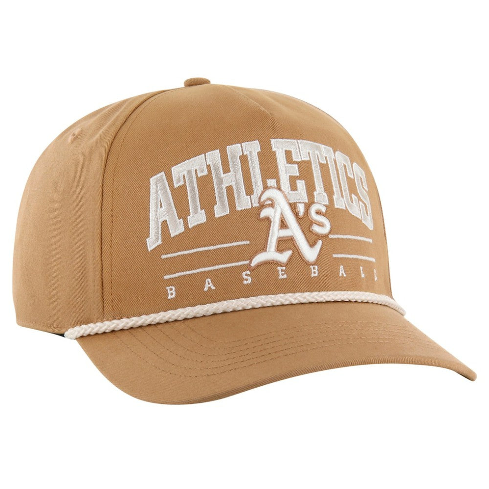 Athletics '47 Neutral Roscoe Rope Hitch Adjustable Hat | MLB US