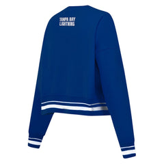 Tampa Bay Lightning Pro Standard Women's Area Code Cropped Pullover Sweatshirt For Sale