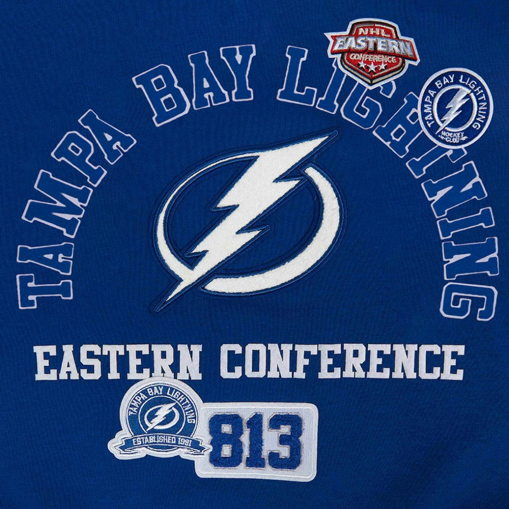 Tampa Bay Lightning Pro Standard Women's Area Code Cropped Pullover Sweatshirt For Sale