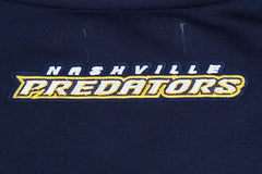Nashville Predators Pro Standard Women's Area Code Cropped Pullover Sweatshirt Sale