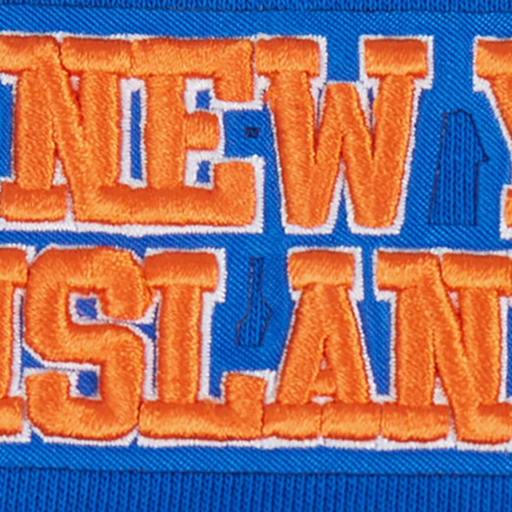 New York Islanders Pro Standard Women's Area Code Cropped Pullover Sweatshirt Online