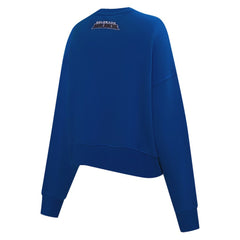 Colorado Avalanche Pro Standard Women's Area Code Cropped Pullover Sweatshirt Sale