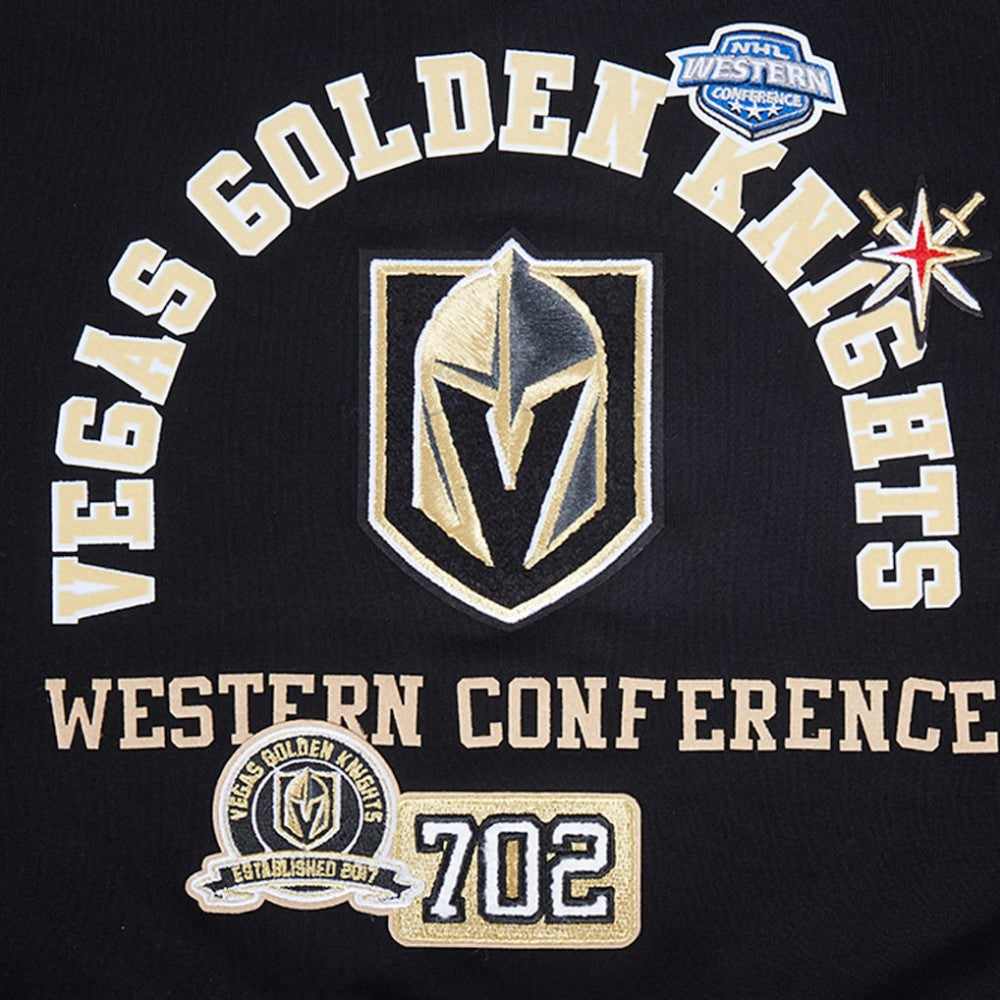 Vegas Golden Knights Pro Standard Women's Area Code Cropped Pullover Sweatshirt For Sale
