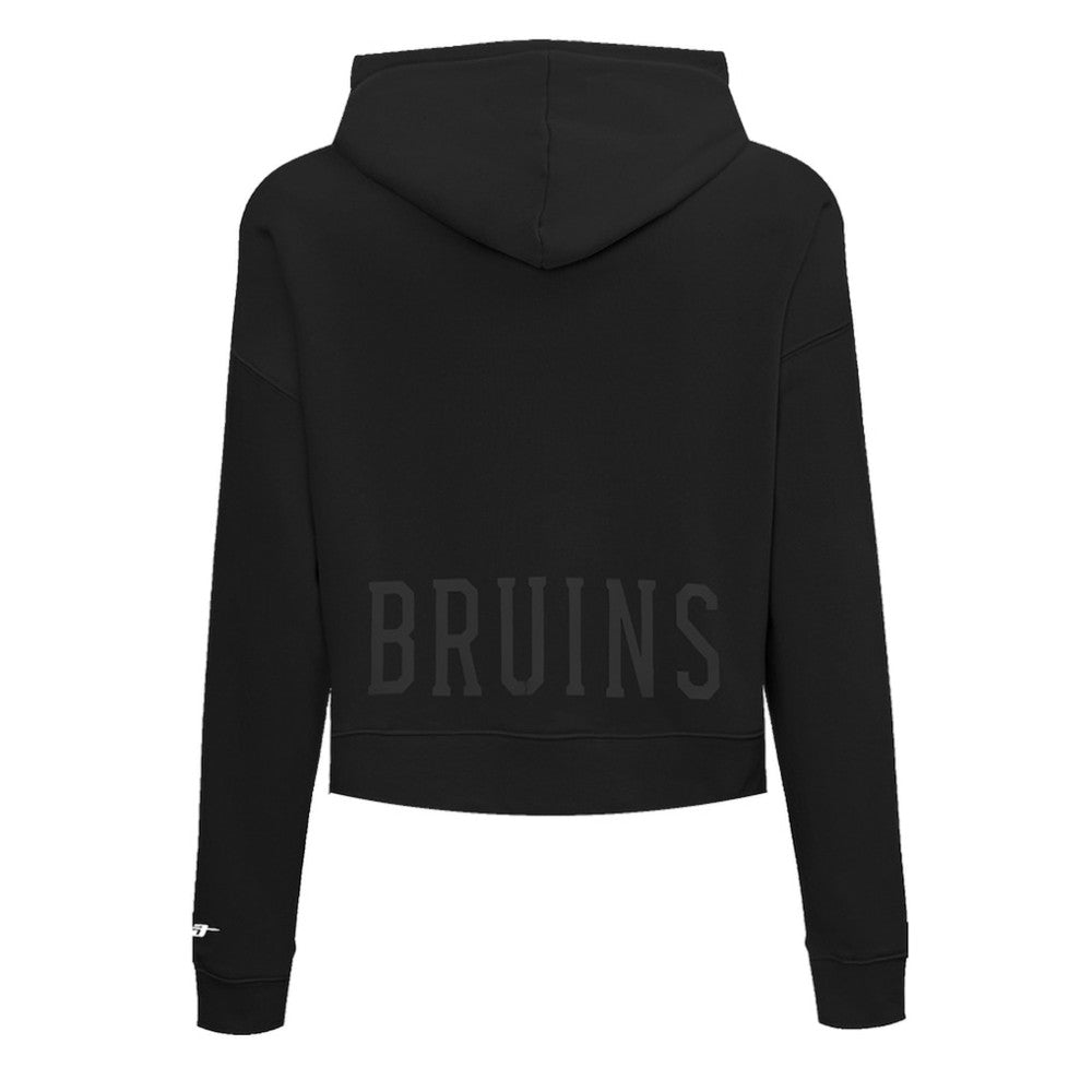 Boston Bruins Pro Standard Women's Jewels Cropped Pullover Hoodie Discount